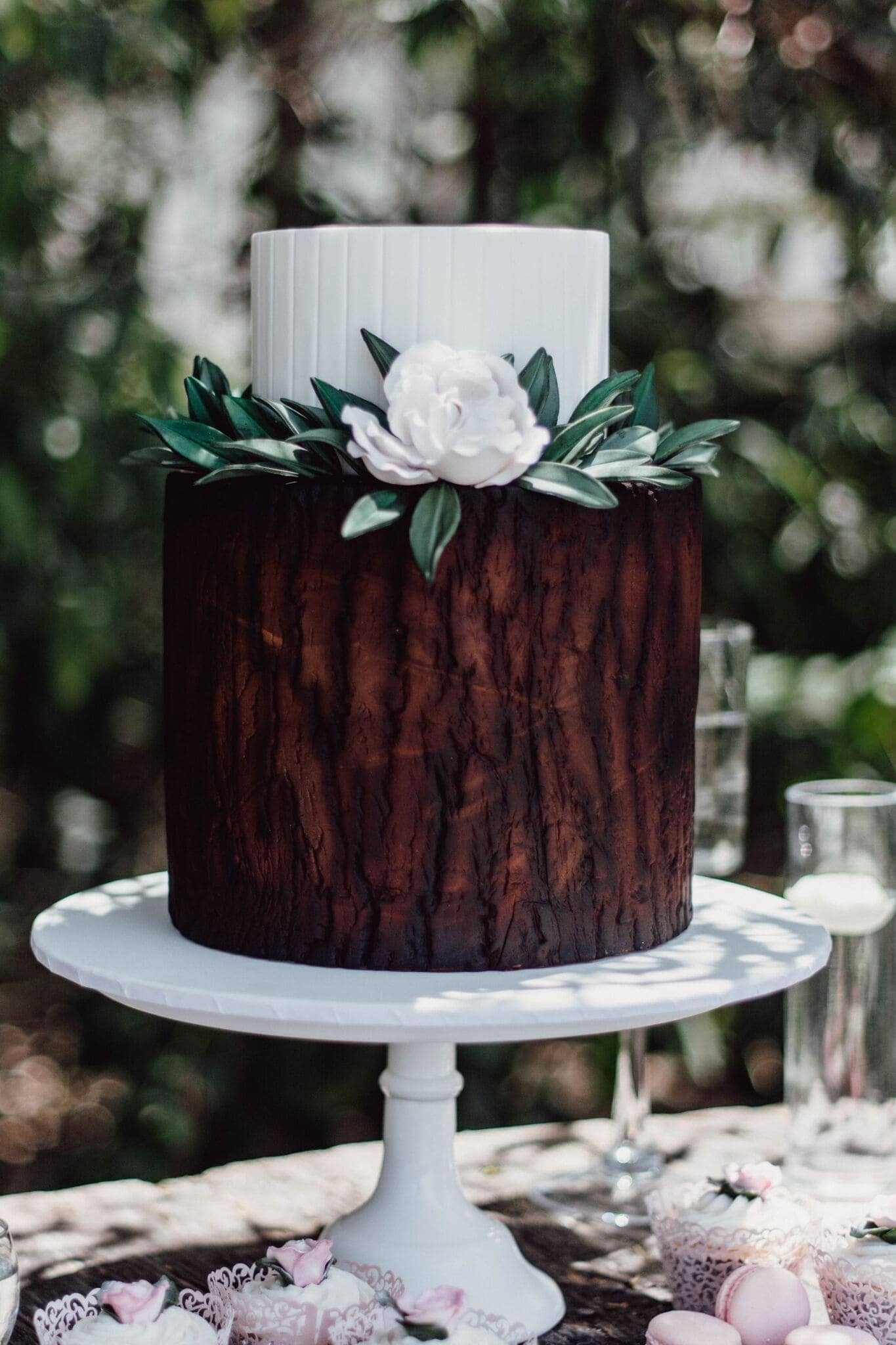 Rustic Wedding Cakes Melrose Cakes